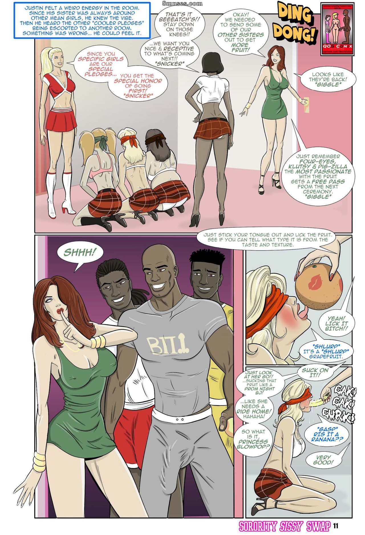 Page 36 | Devin-Dickie-Comics/Sorority-Sissy-Swap | 8muses - Sex Comics