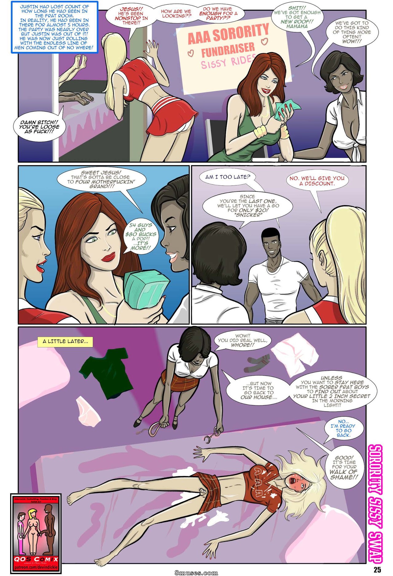 Devin Dickie Comics - Sorority Sissy Swap - Page 50