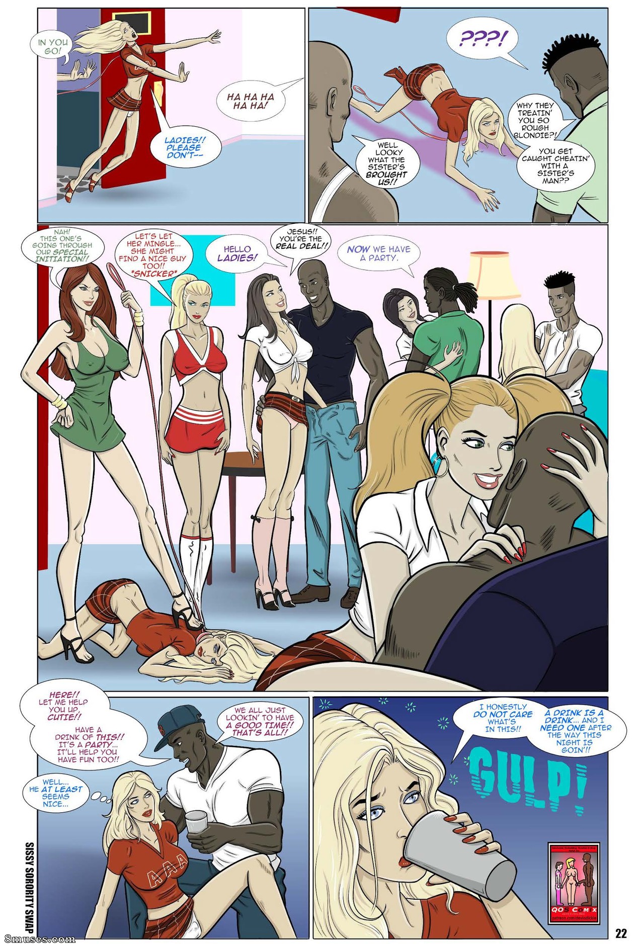 Devin Dickie Comics - Sorority Sissy Swap - Page 47