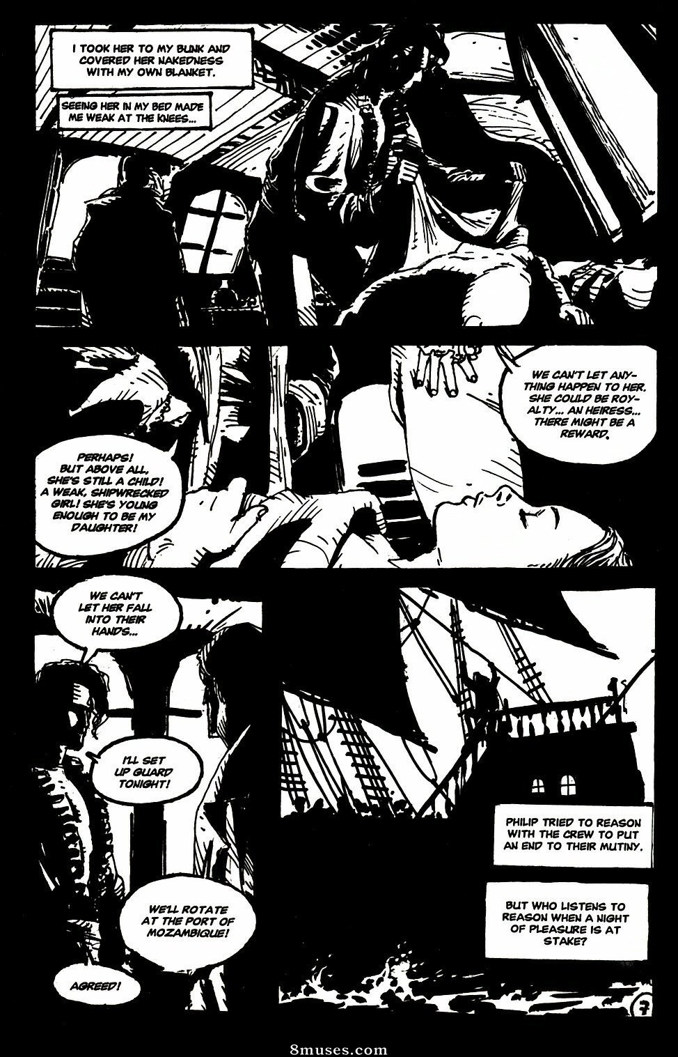 EROS Comics - O chamado das sereias - Página 8