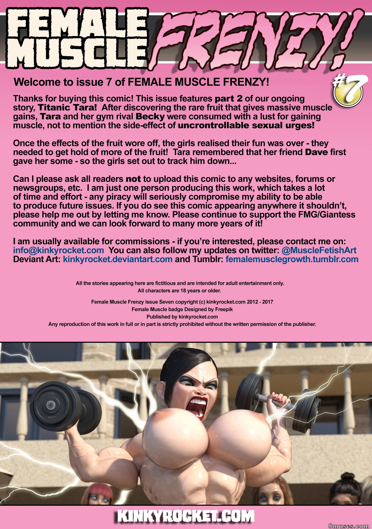 Frenesí muscular femenino - Número 7 - Página 2