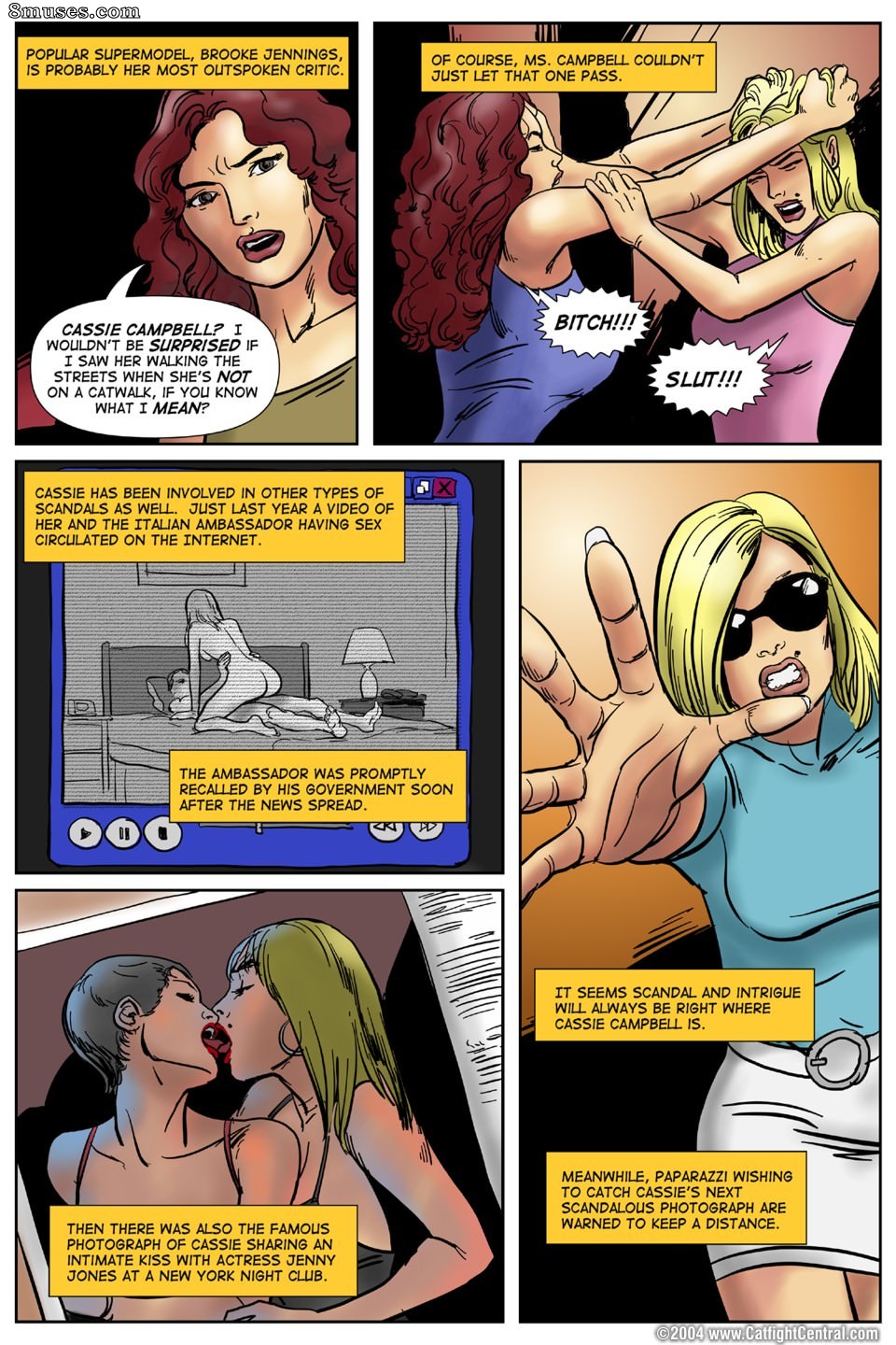 Catfight Central - Cassie Campbell - Page 4