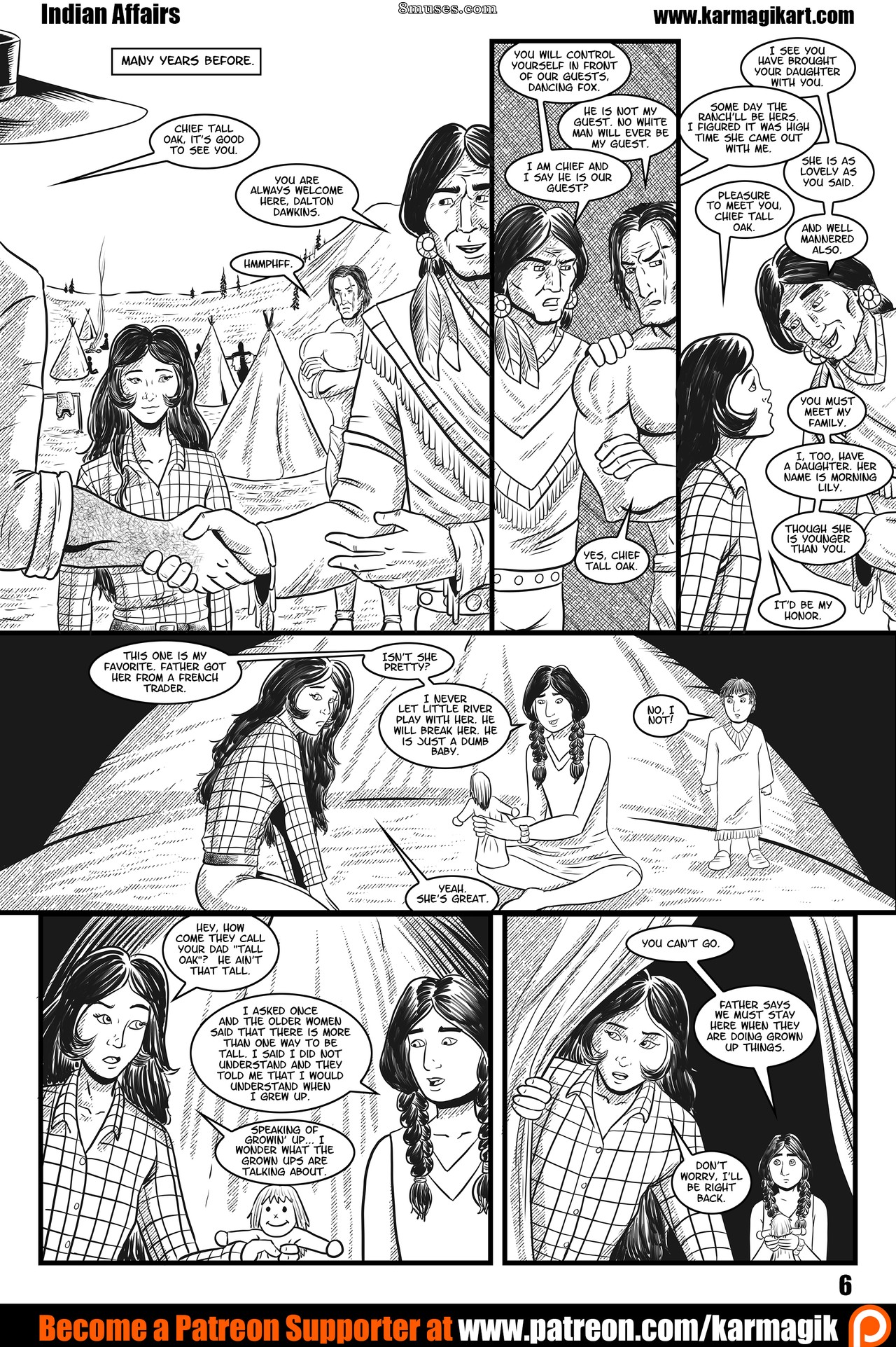 Issue 2 - Indian Affairs - Black and White - Page 7