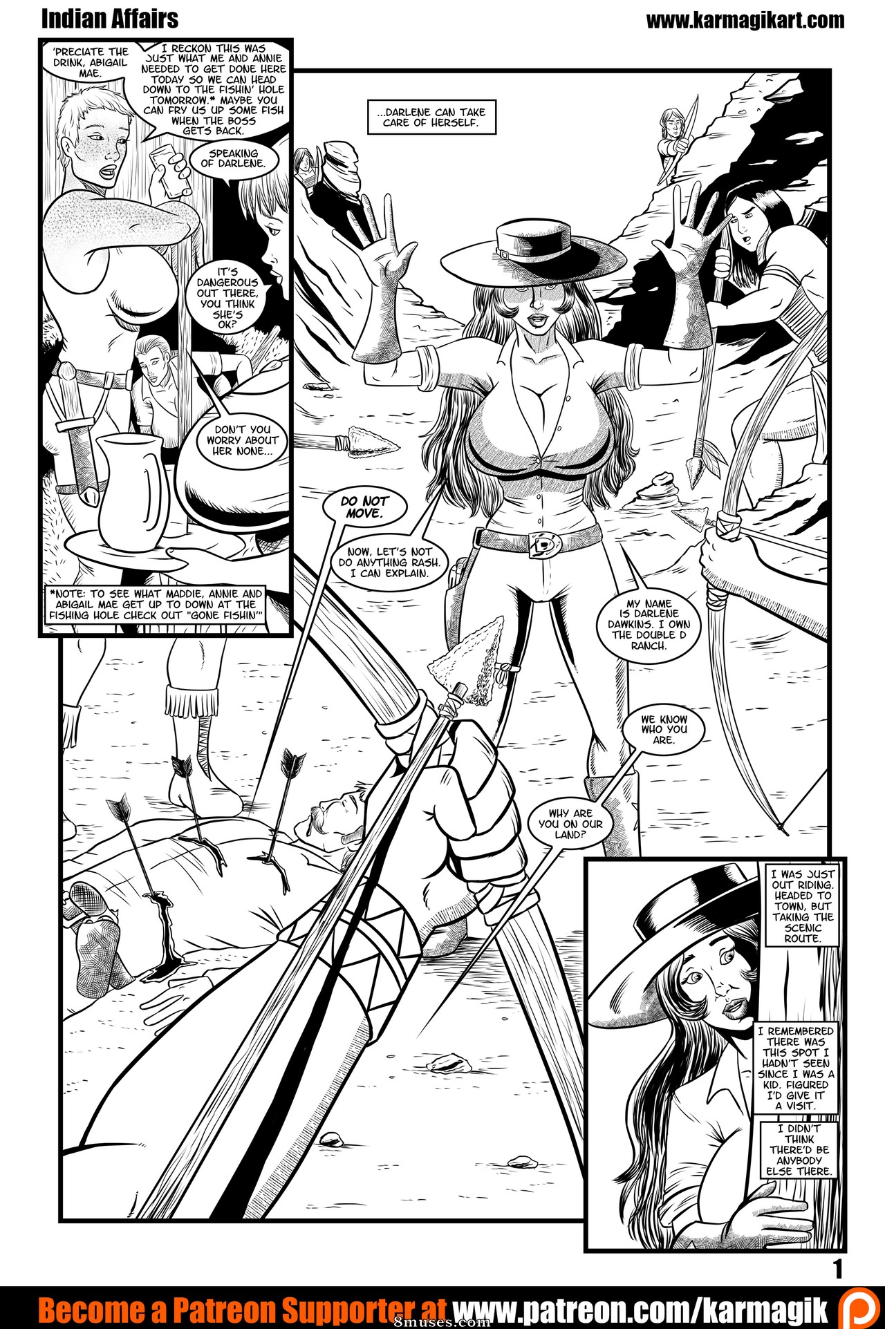 Issue 2 - Indian Affairs - Black and White - Page 2