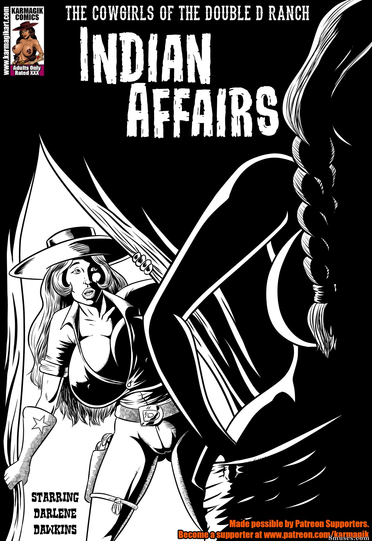 Issue 2 - Indian Affairs - Black and White - Page 1