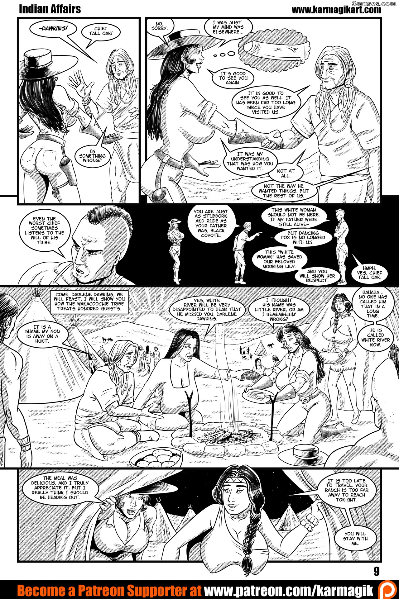 Issue 2 - Indian Affairs - Black and White - Page 10