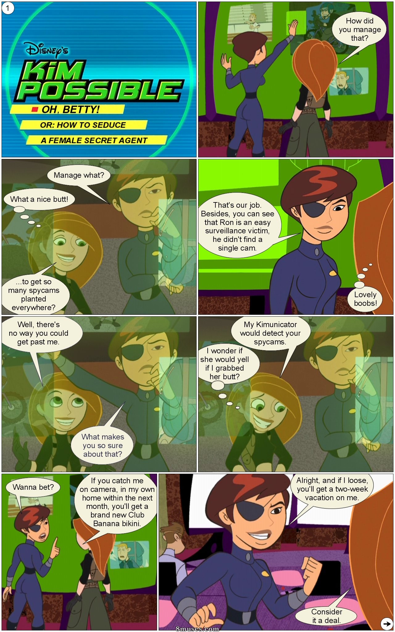 Kim Possible - How to Seduce a Female Secret Agent - Page 2