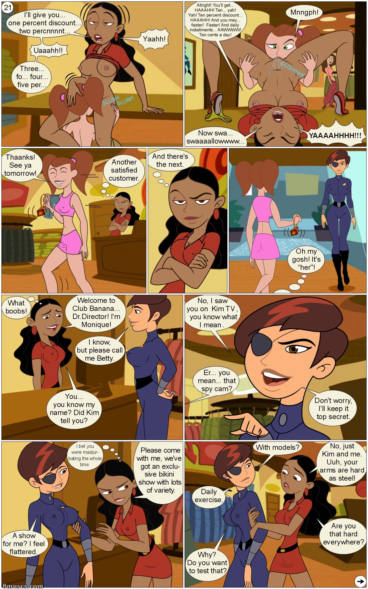 Kim Possible - How to Seduce a Female Secret Agent - Page 22