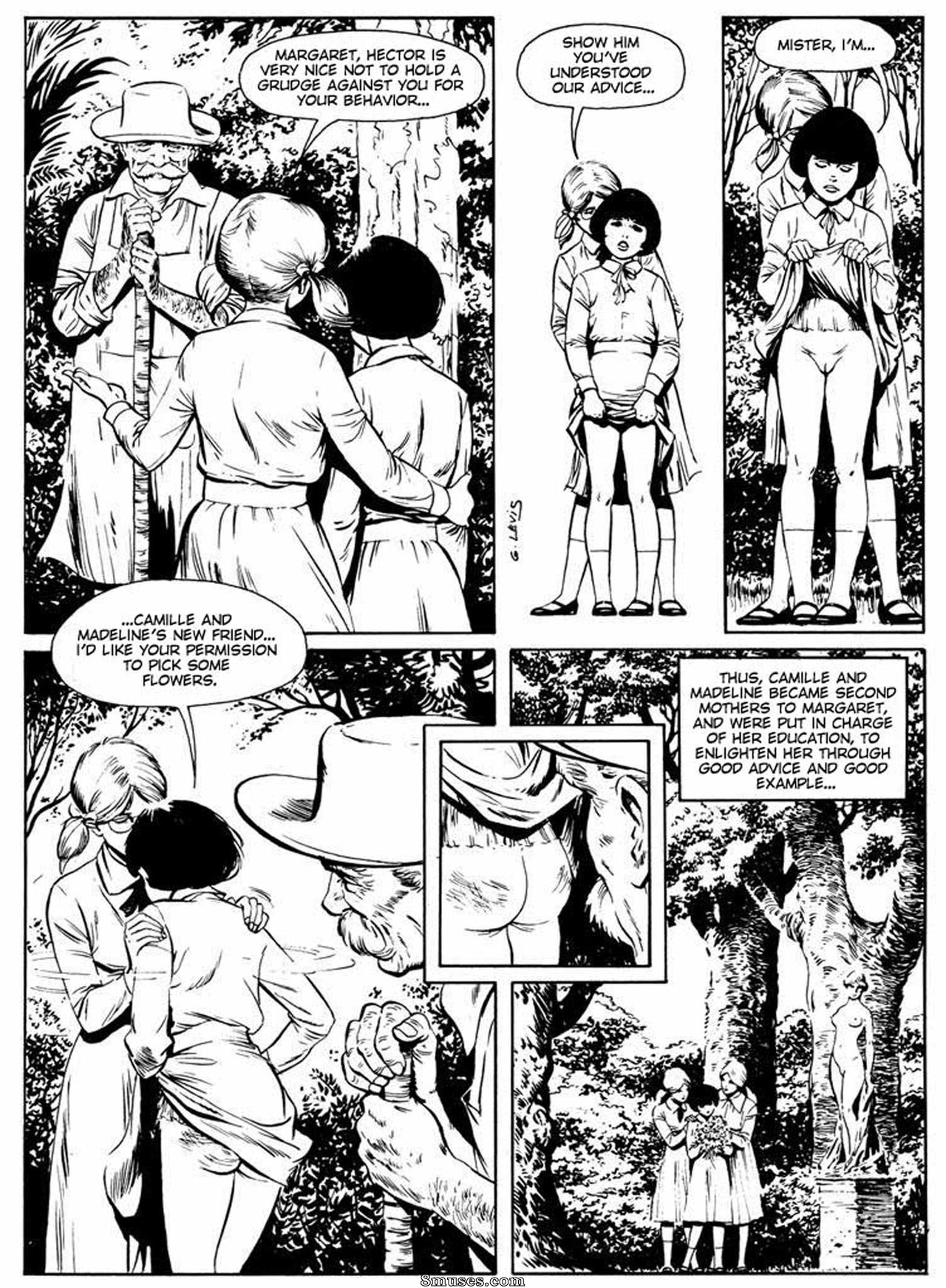 Georges Levis Comics - As meninas exemplares - Página 18