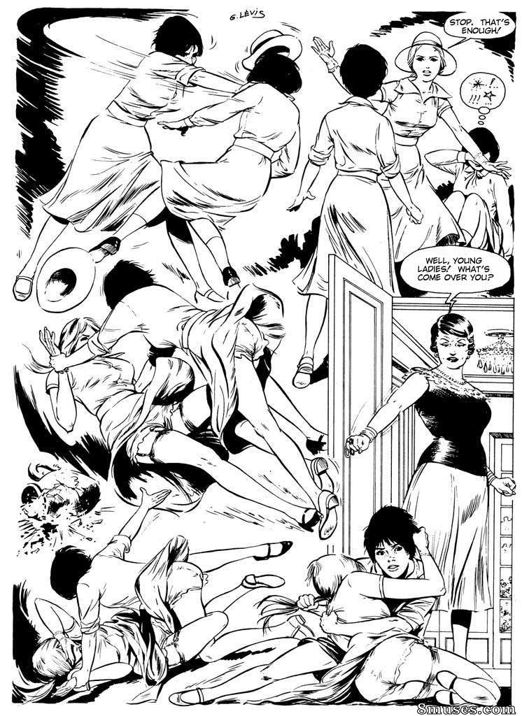 Georges Levis Comics - The Exemplary Little Girls - Page 21