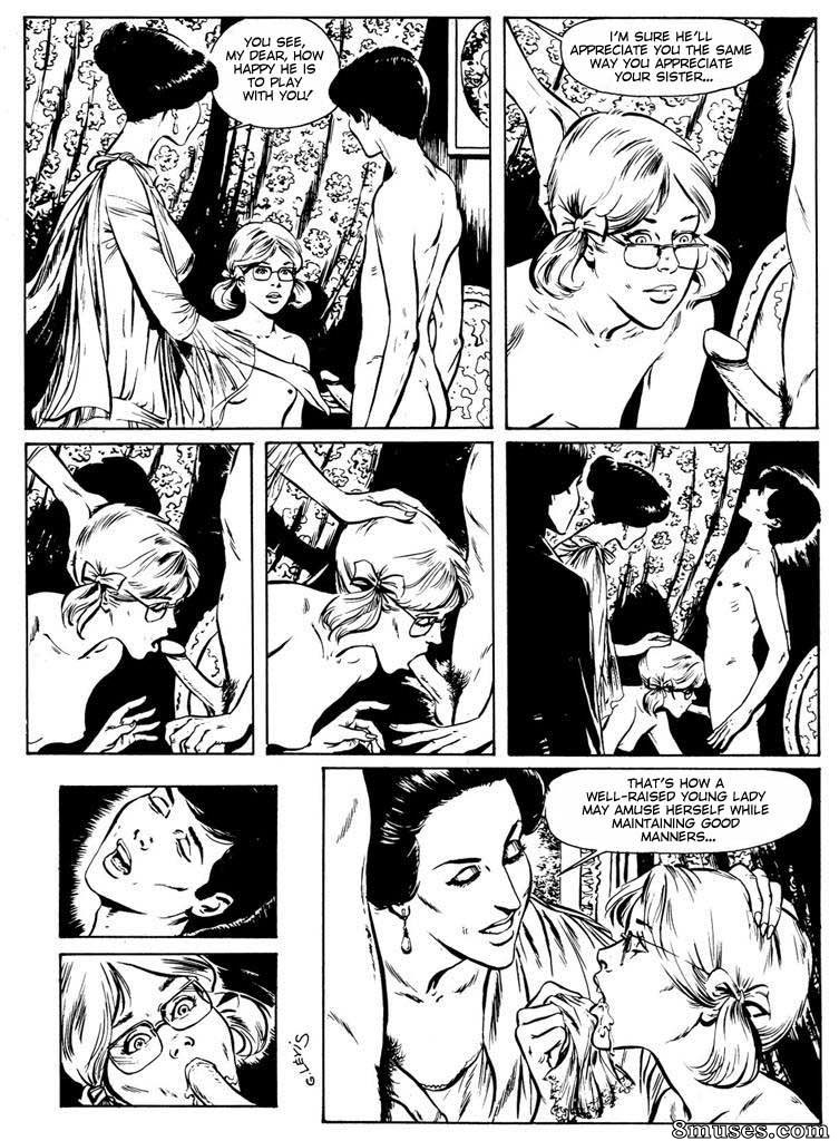 Georges Levis Comics - The Exemplary Little Girls - Page 8