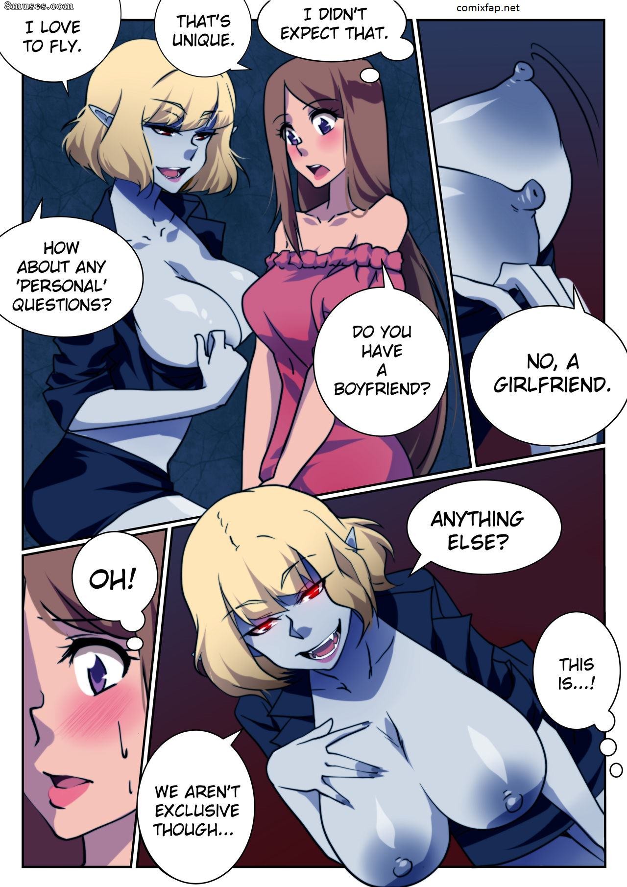 Page 7 | Aya-Yanagisawa-Comics/Conversation-with-a-Vampire | 8muses - Sex  Comics