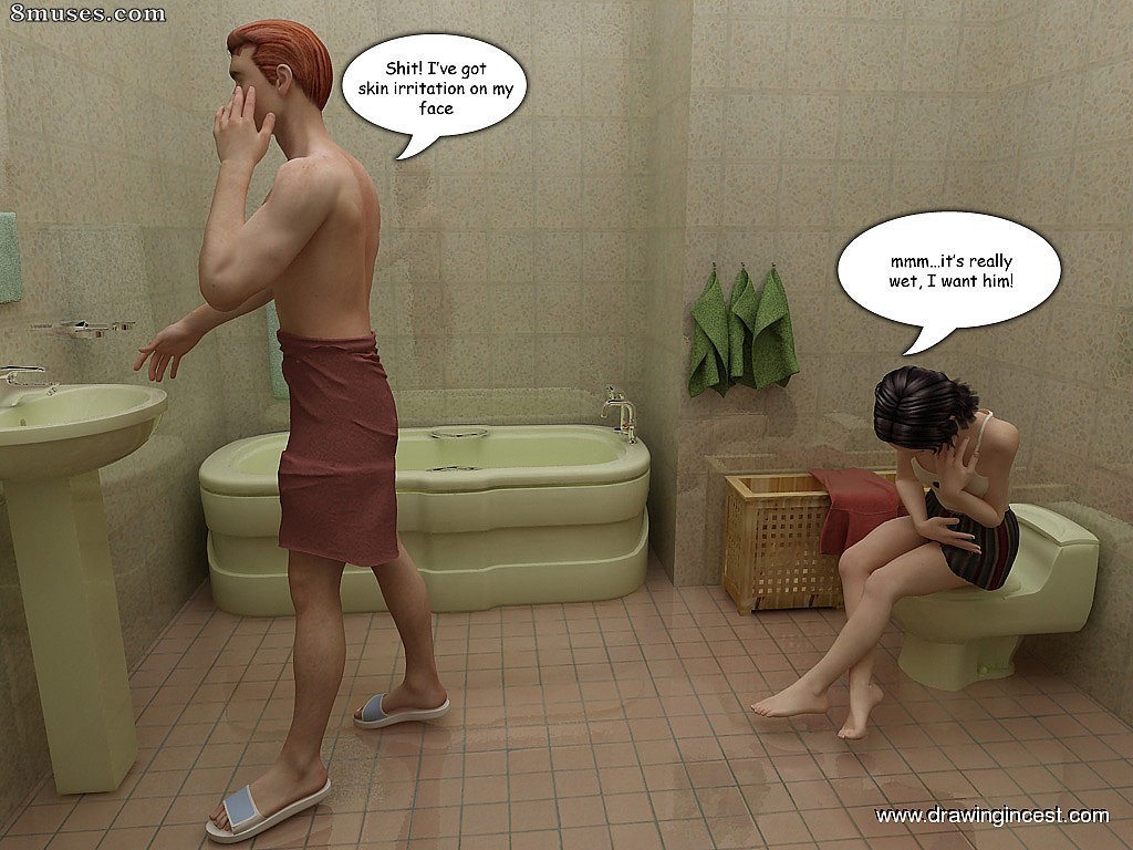 3D - Good morning fuck in a bathroom - Page 2