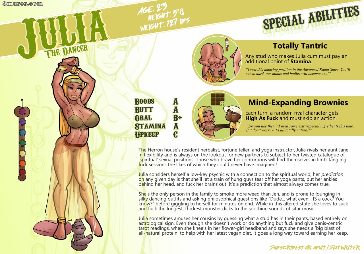My Mom and Sister are Size Queen Sluts - Character Sheets - Page 9