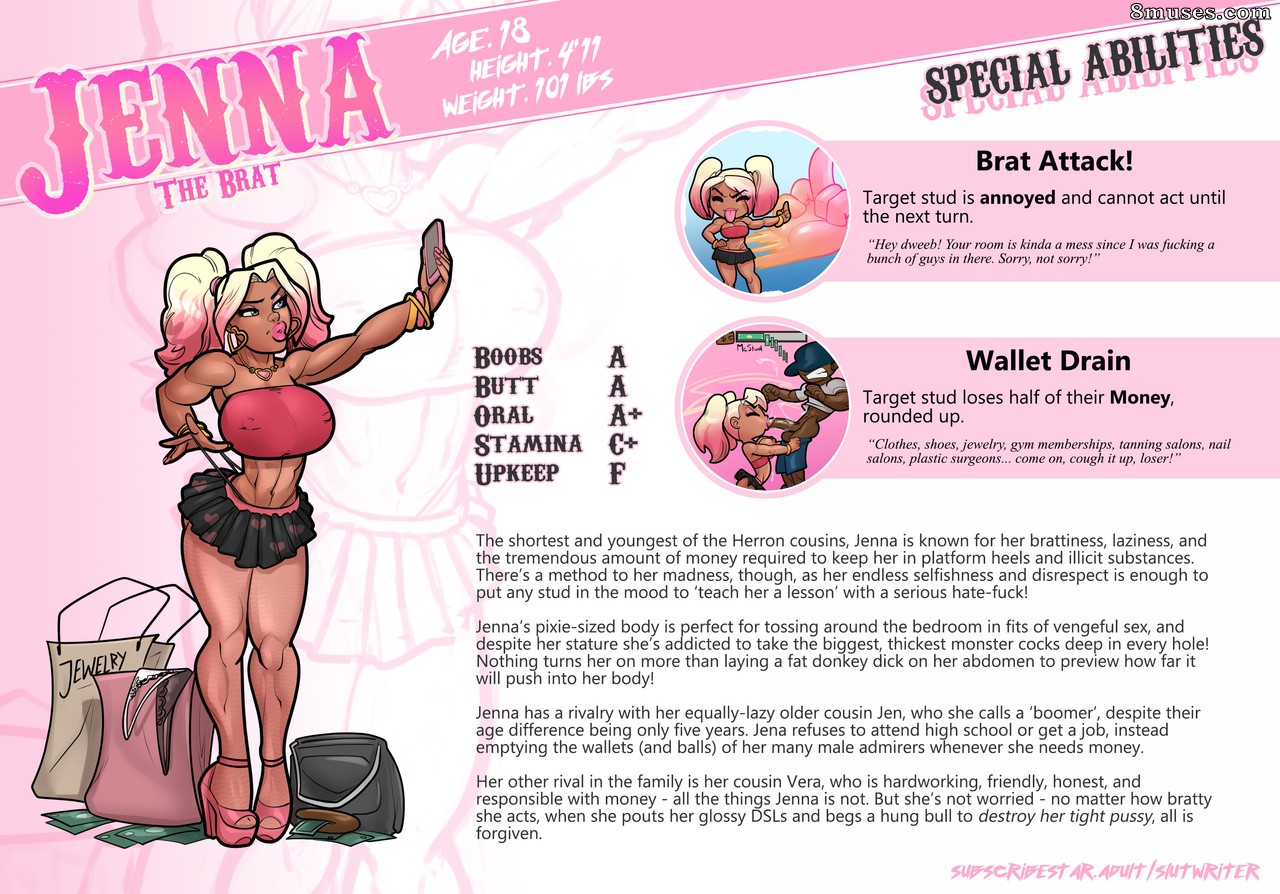 My Mom and Sister are Size Queen Sluts - Character Sheets - Page 4