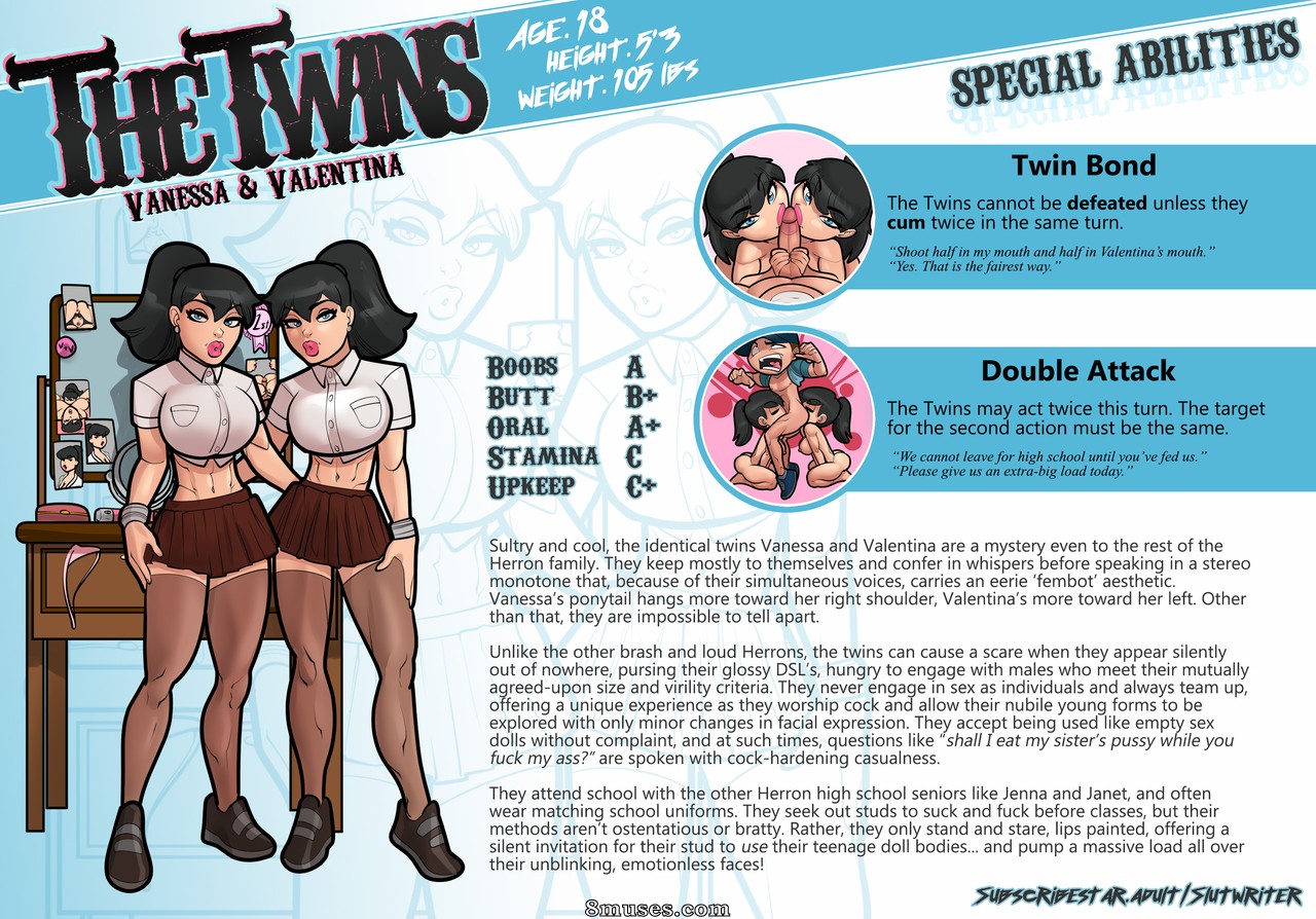 My Mom and Sister are Size Queen Sluts - Character Sheets - Page 10