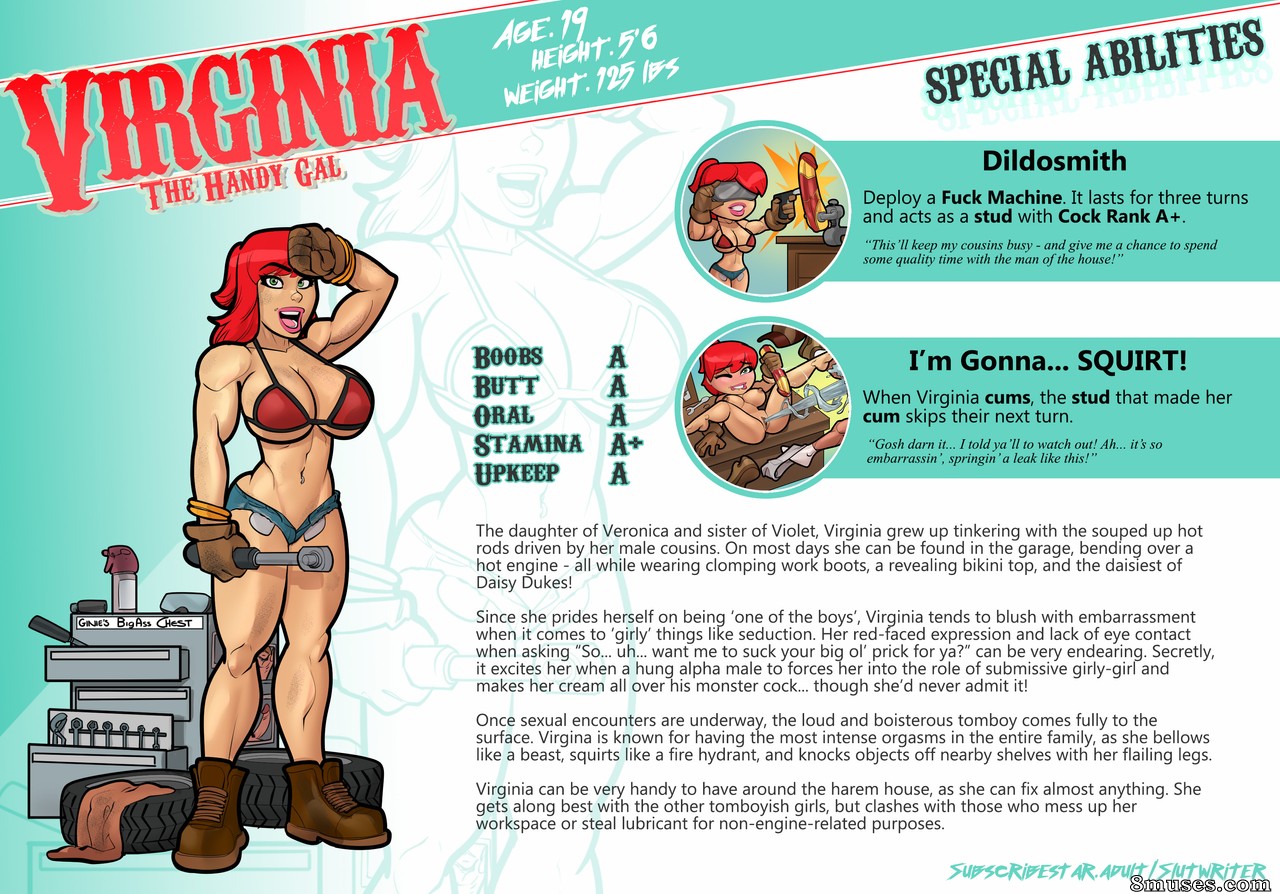 My Mom and Sister are Size Queen Sluts - Character Sheets - Page 15