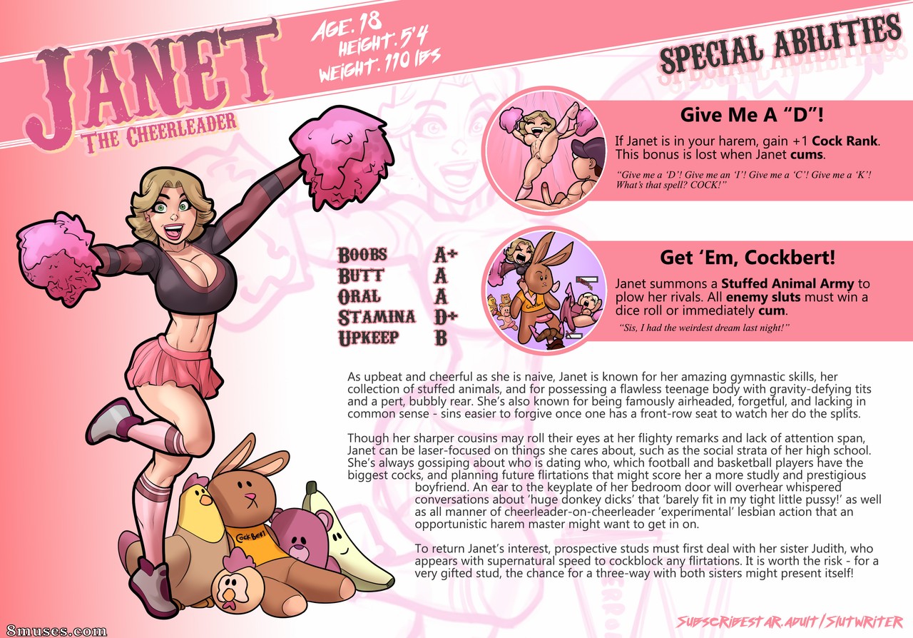 My Mom and Sister are Size Queen Sluts - Character Sheets - Page 2