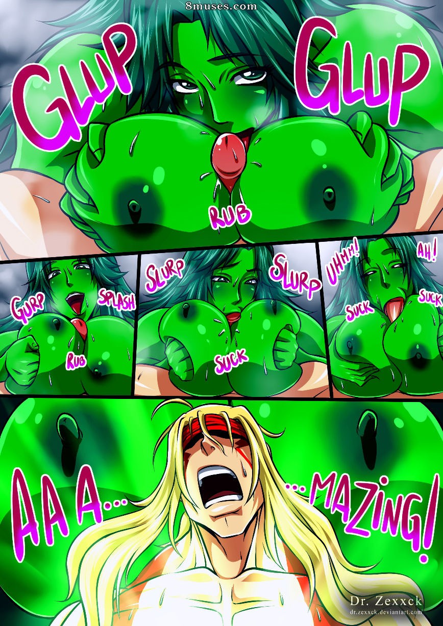 DrZexxck Comics - Alex vs. Mulher-Hulk - Página 3