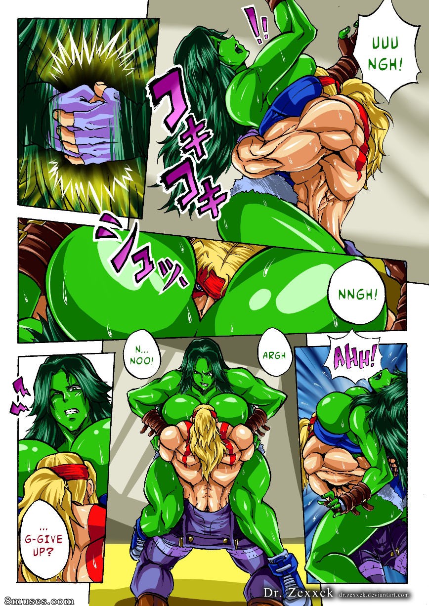 DrZexxck Comics - Alex vs. Mulher-Hulk - Página 10