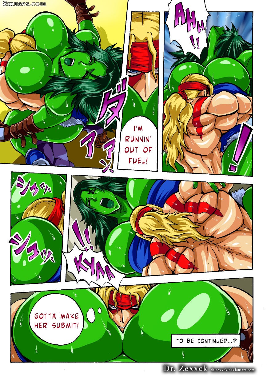 DrZexxck Comics - Alex vs. Mulher-Hulk - Página 11