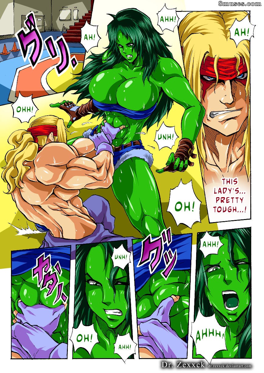 DrZexxck Comics - Alex vs. She Hulk - Página 7
