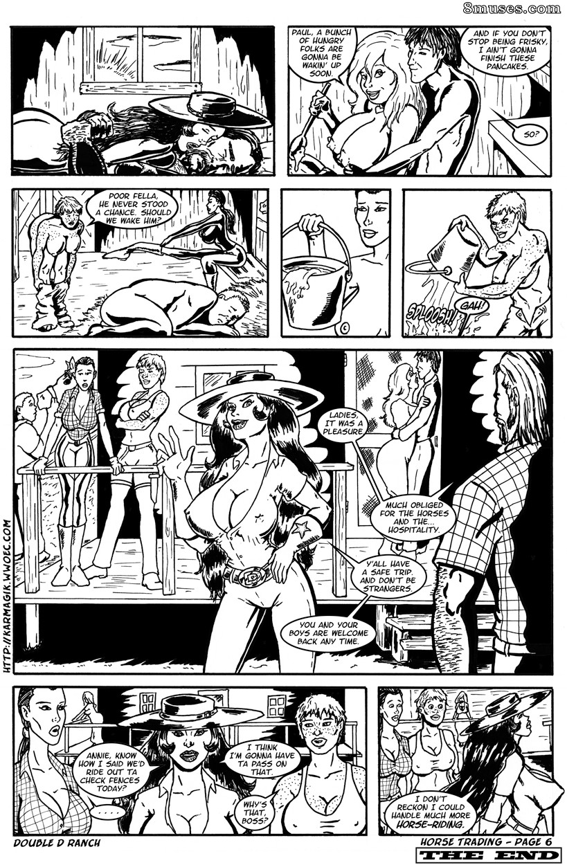 Karmagik Comics - Negociação de cavalos - Página 6