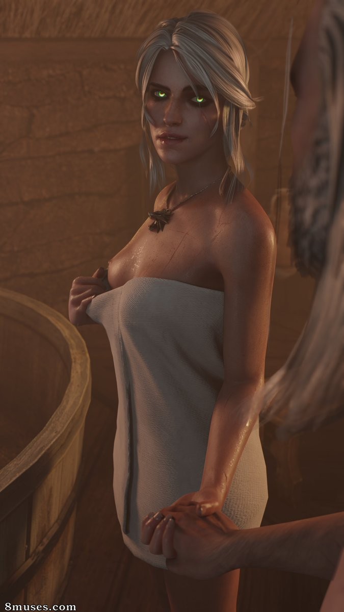 Stephanie23 - Ciri x Geralt Bath - Page 1