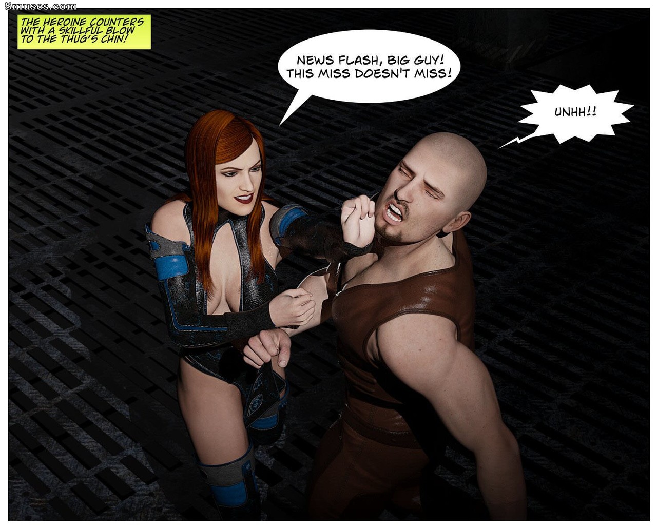 Superheroine Central Comics - Dinamo índigo - El extremo profundo - Página 9