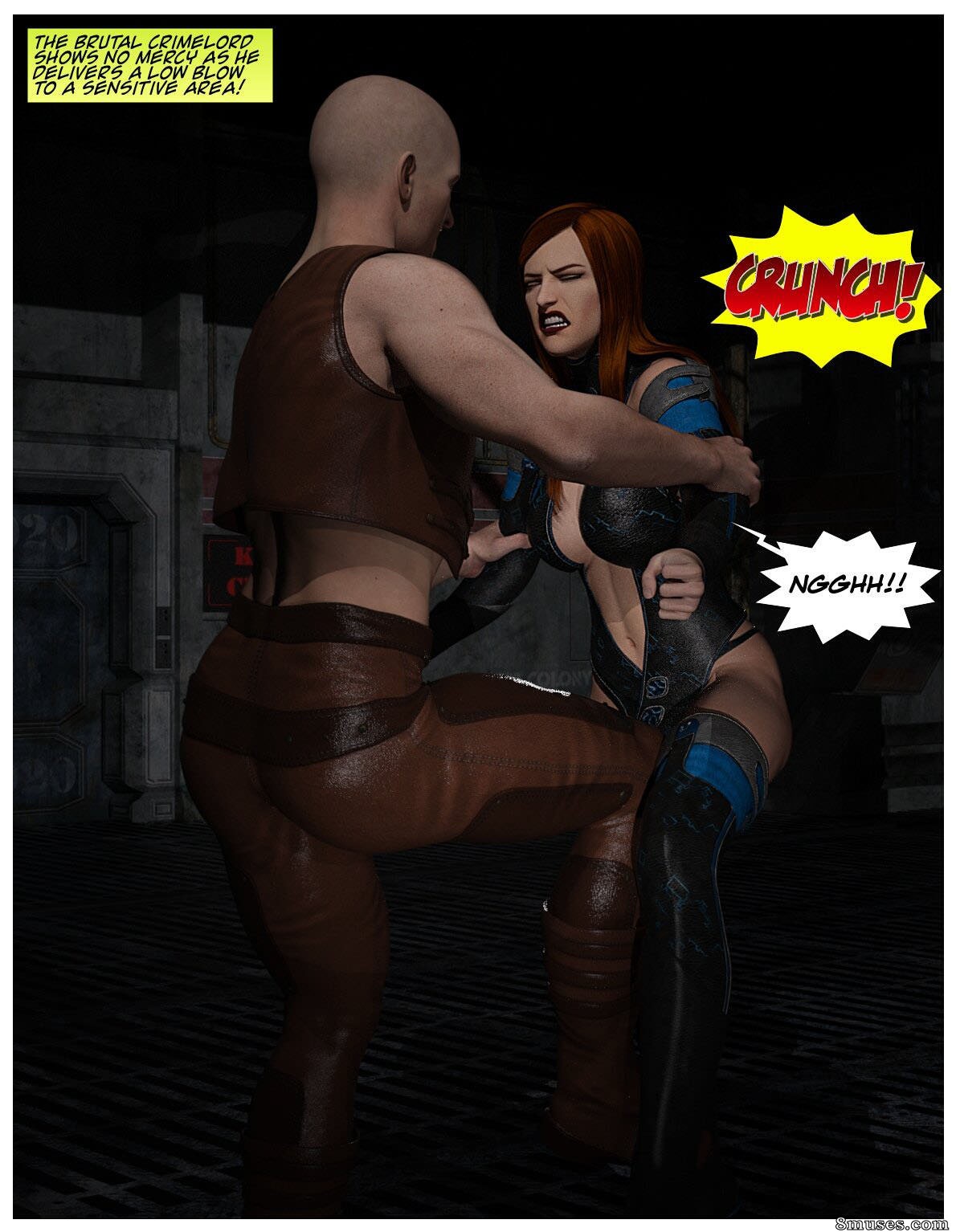 Superheroine Central Comics - Dinamo índigo - O fundo do poço - Página 17