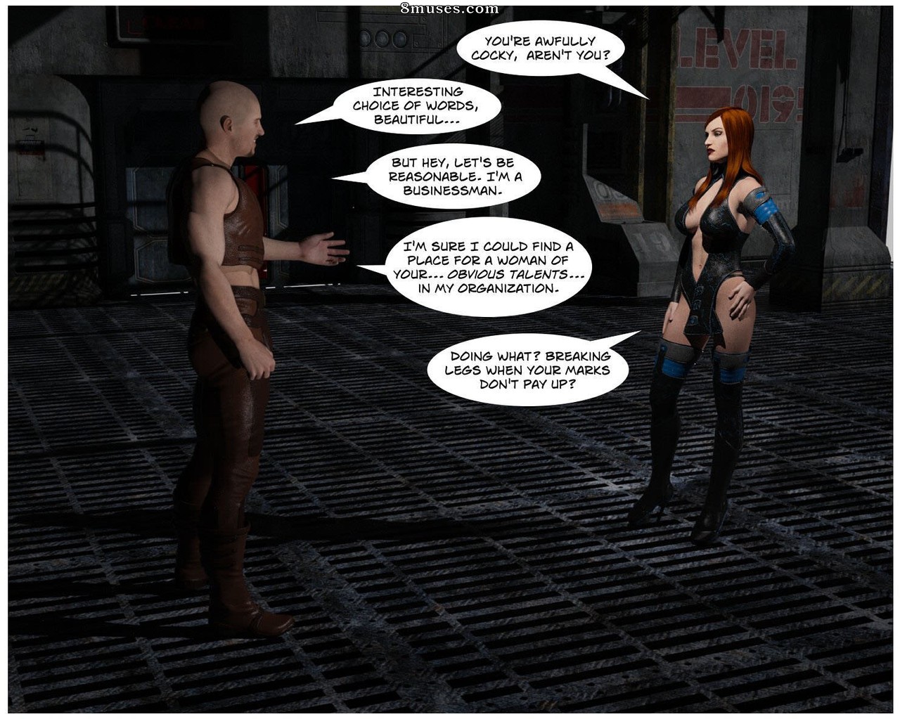 Superheroine Central Comics - Dinamo índigo - O fundo do poço - Página 5