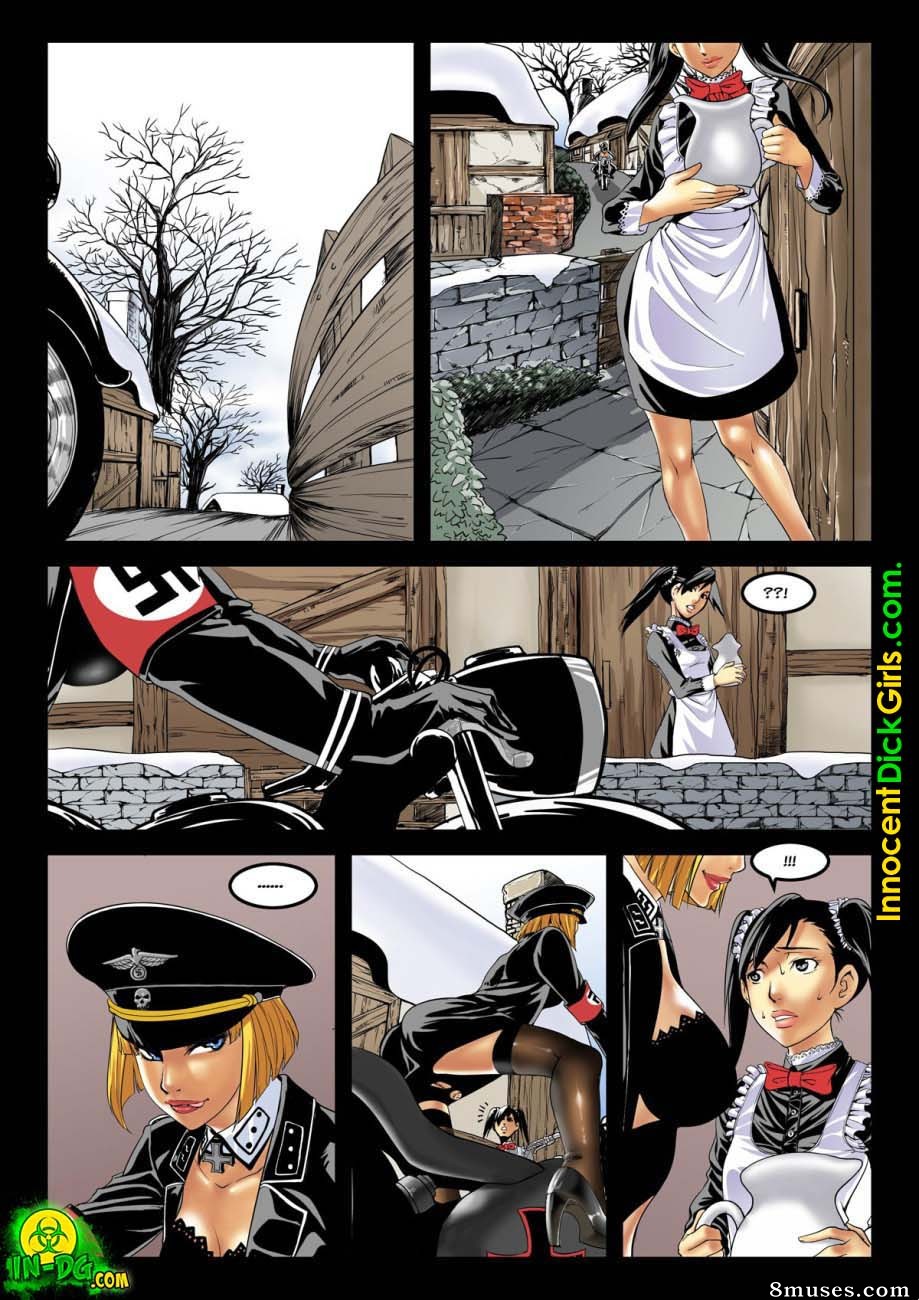 Innocent Dickgirls Comics - Nazi Amanda Vs Comrade Nicole - Page 4