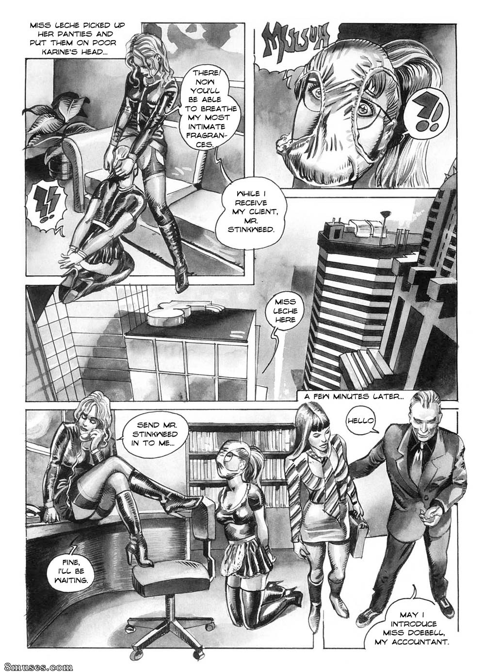 Bruno Coq Comics - The Secretary - Page 24
