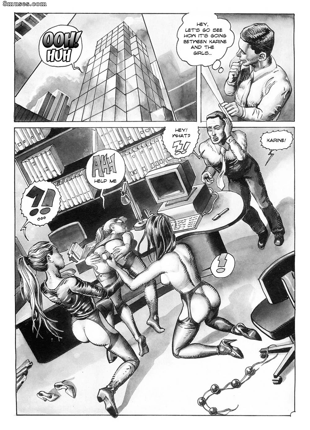 Bruno Coq Comics - A Secretária - Página 10
