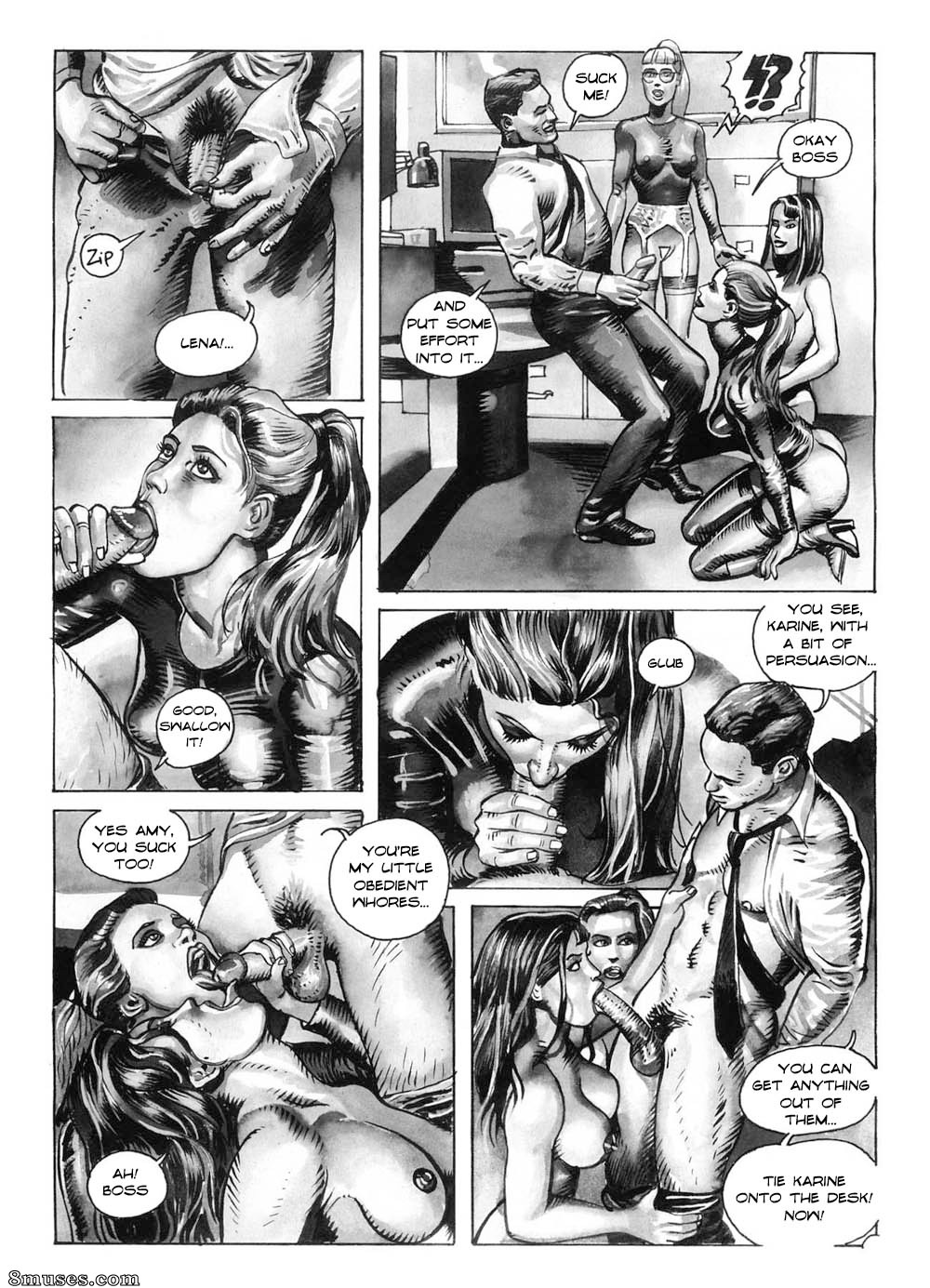 Bruno Coq Comics - A Secretária - Página 12