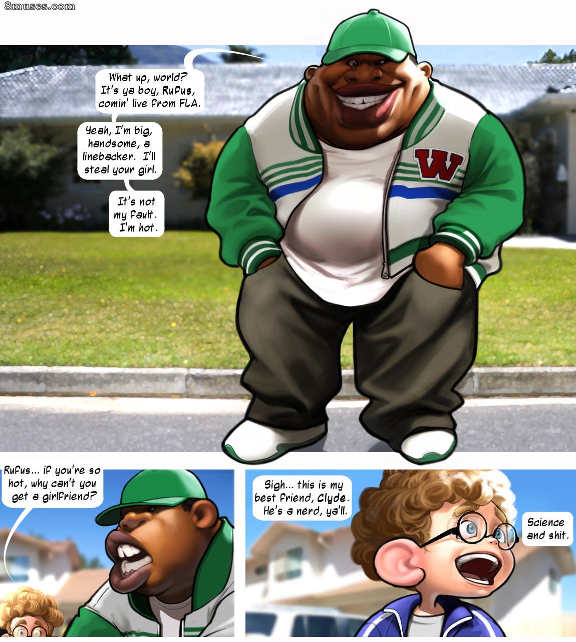 ArtOfJaguar Comics - Bangin Buddies 3 - Page 1