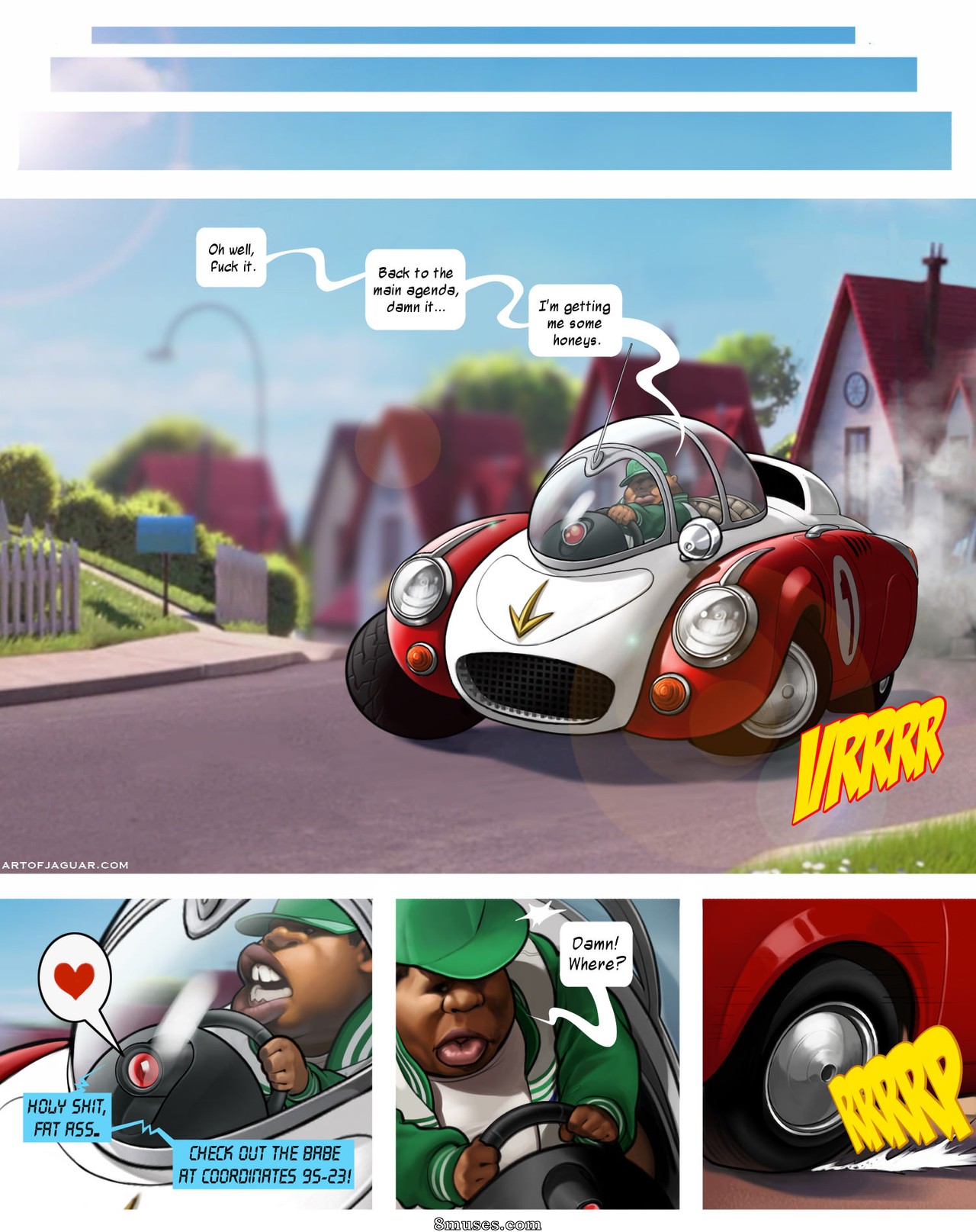 ArtOfJaguar Comics - Bangin Buddies 3 - Page 9