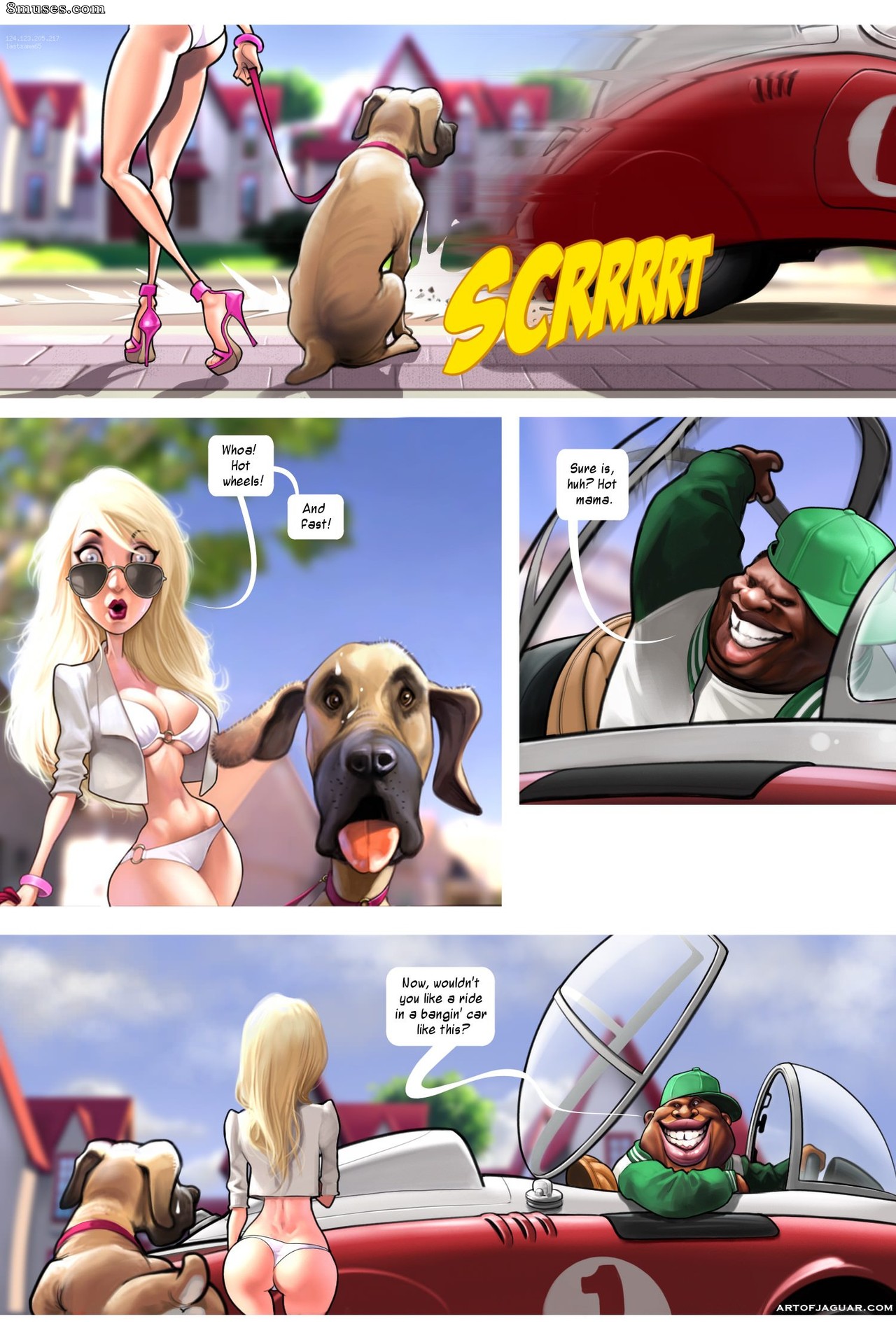 ArtOfJaguar Comics - Bangin Buddies 3 - Page 6