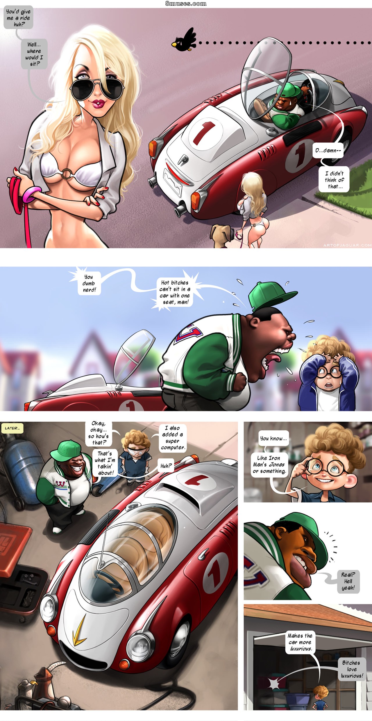 ArtOfJaguar Comics - Bangin Buddies 3 - Page 7