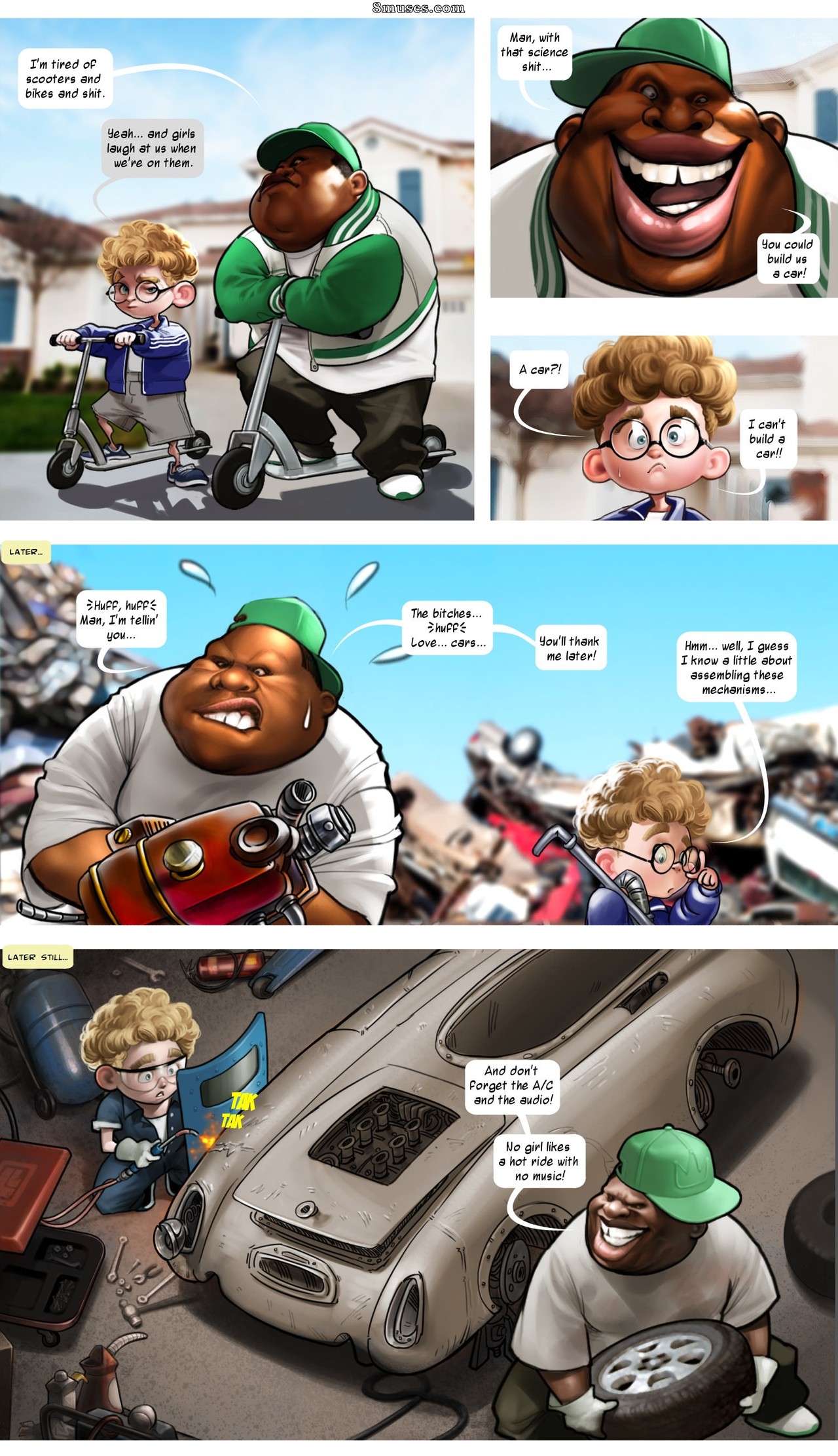ArtOfJaguar Comics - Bangin Buddies 3 - Page 2