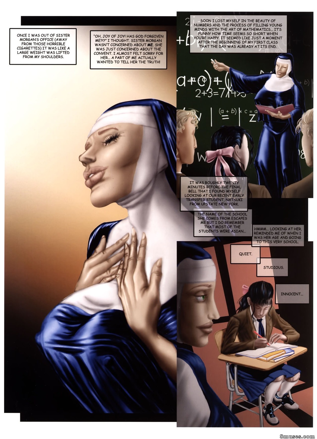 Amerotica Comics - The Confessions of Sister Jacqueline - Page 19
