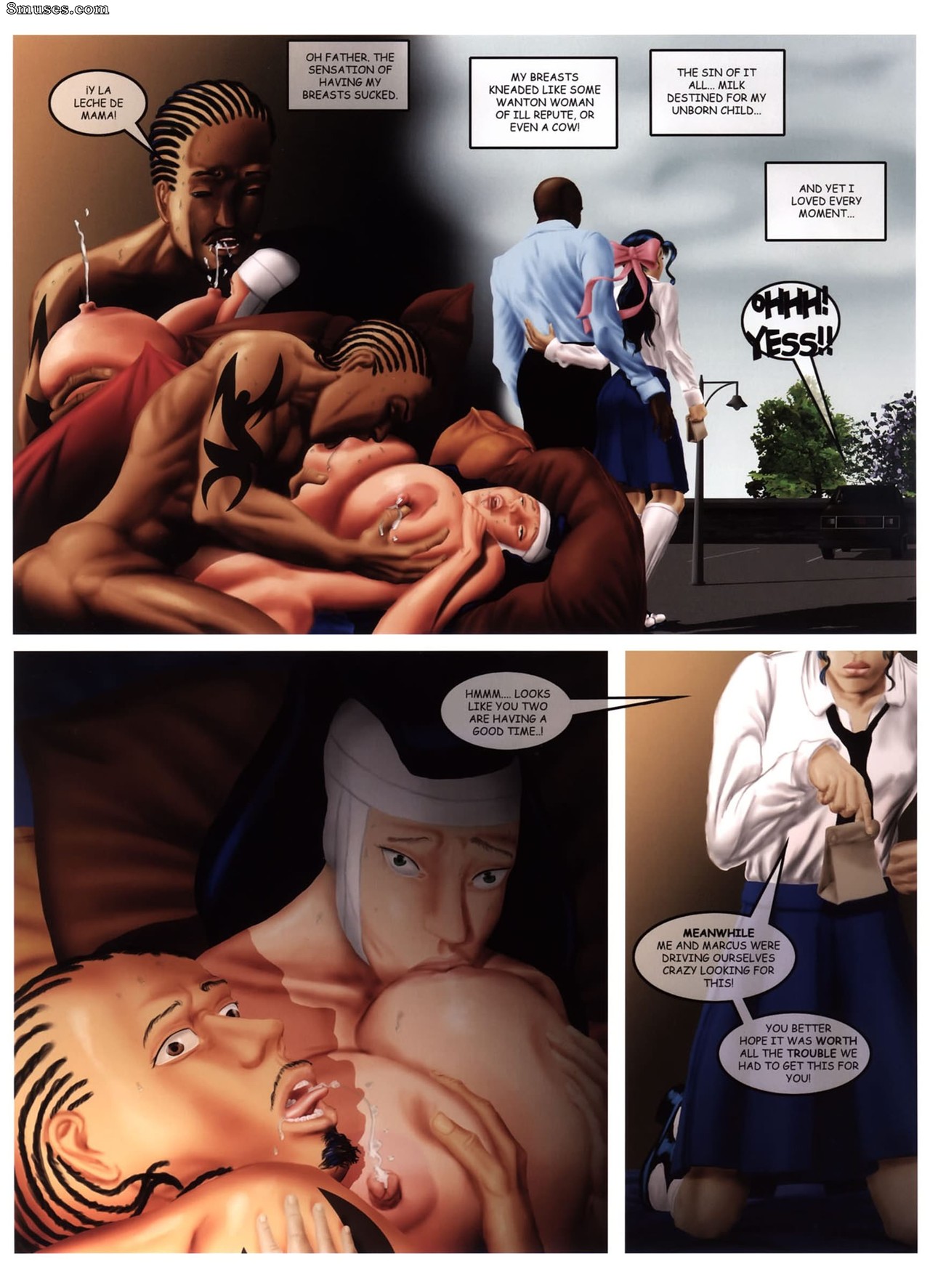 Amerotica Comics - The Confessions of Sister Jacqueline - Page 36