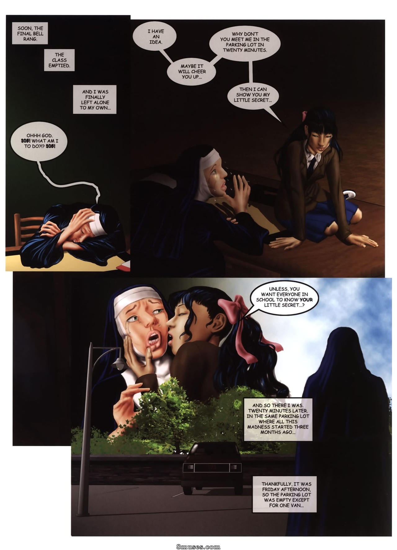 Amerotica Comics - The Confessions of Sister Jacqueline - Page 21