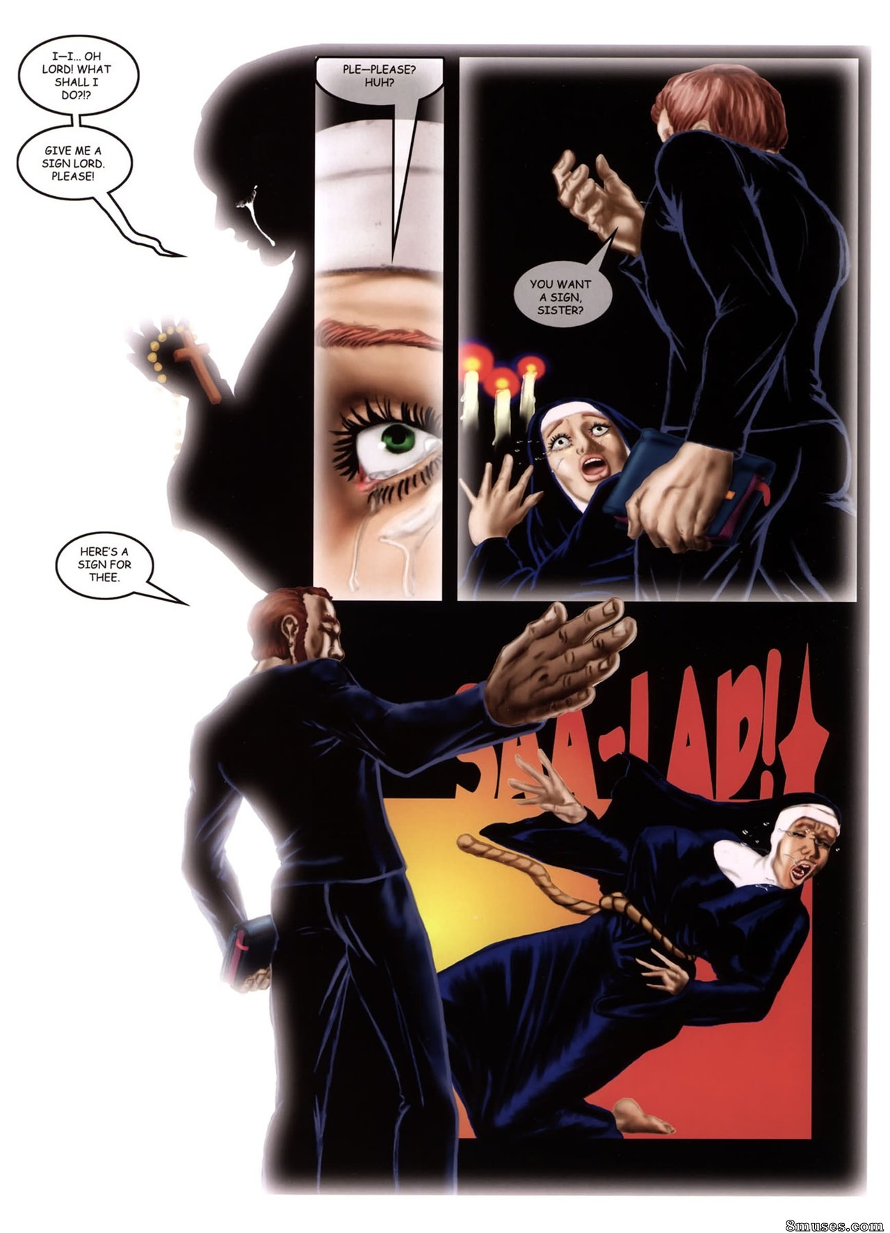Amerotica Comics - The Confessions of Sister Jacqueline - Page 7