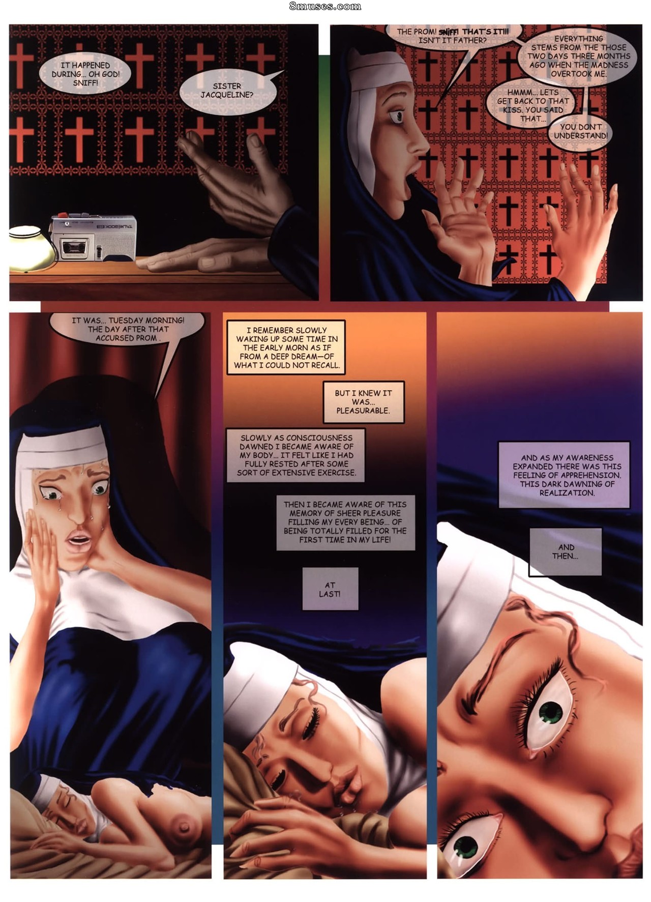Amerotica Comics - The Confessions of Sister Jacqueline - Page 24