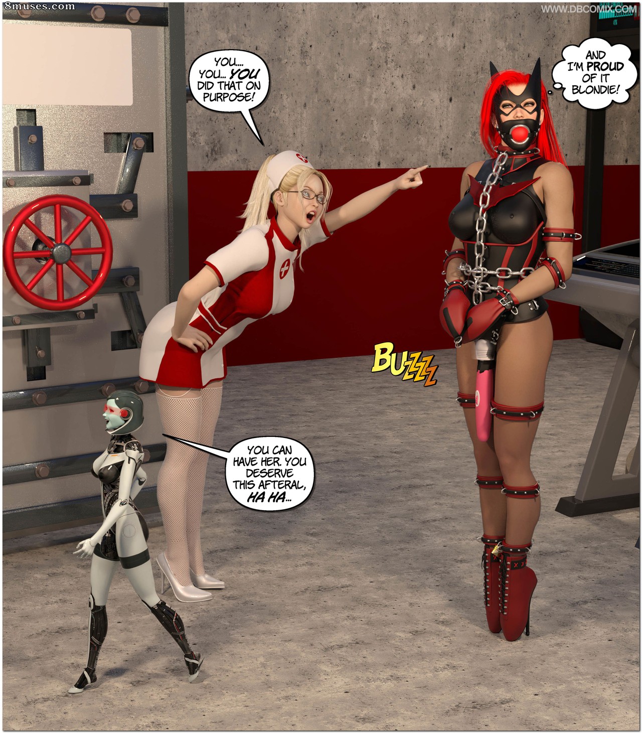 New Arkham For Superheroines - Issue 14 - Page 56