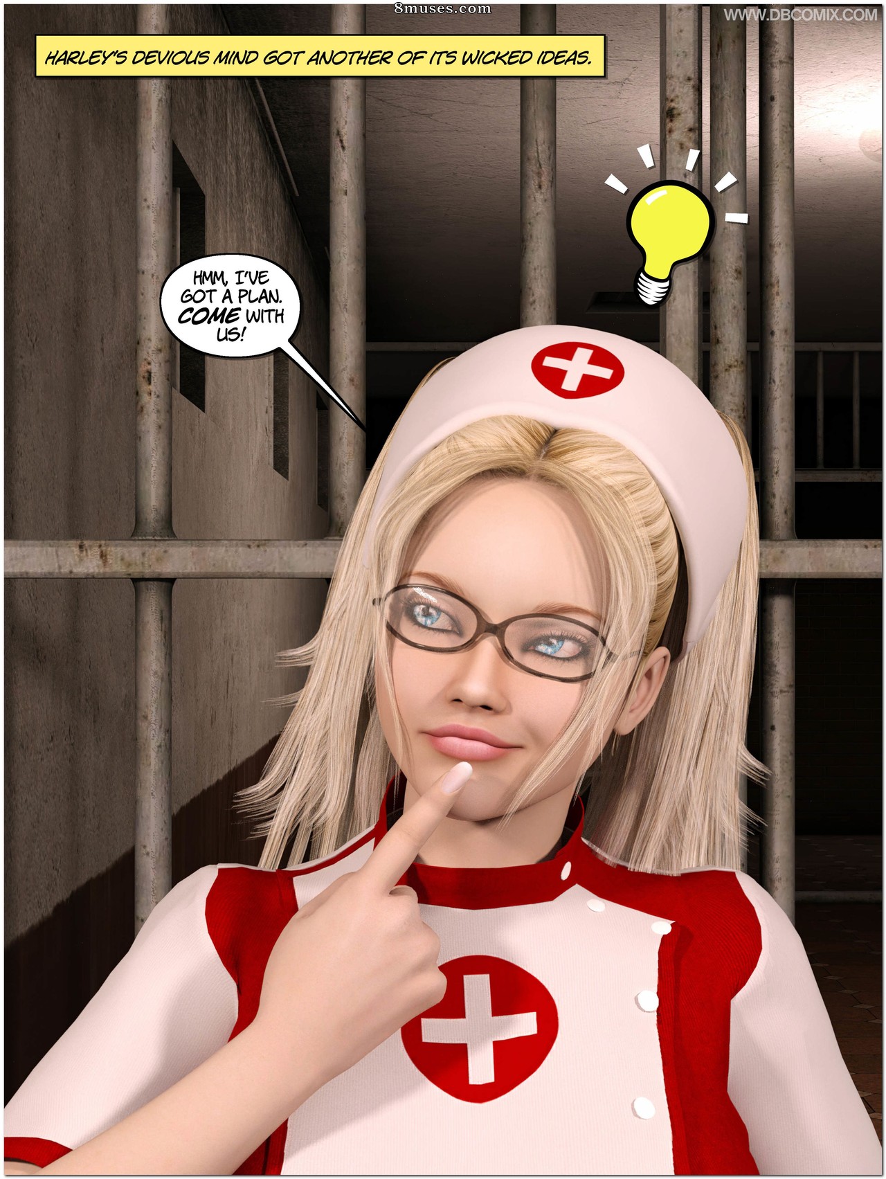New Arkham For Superheroines - Issue 14 - Page 61