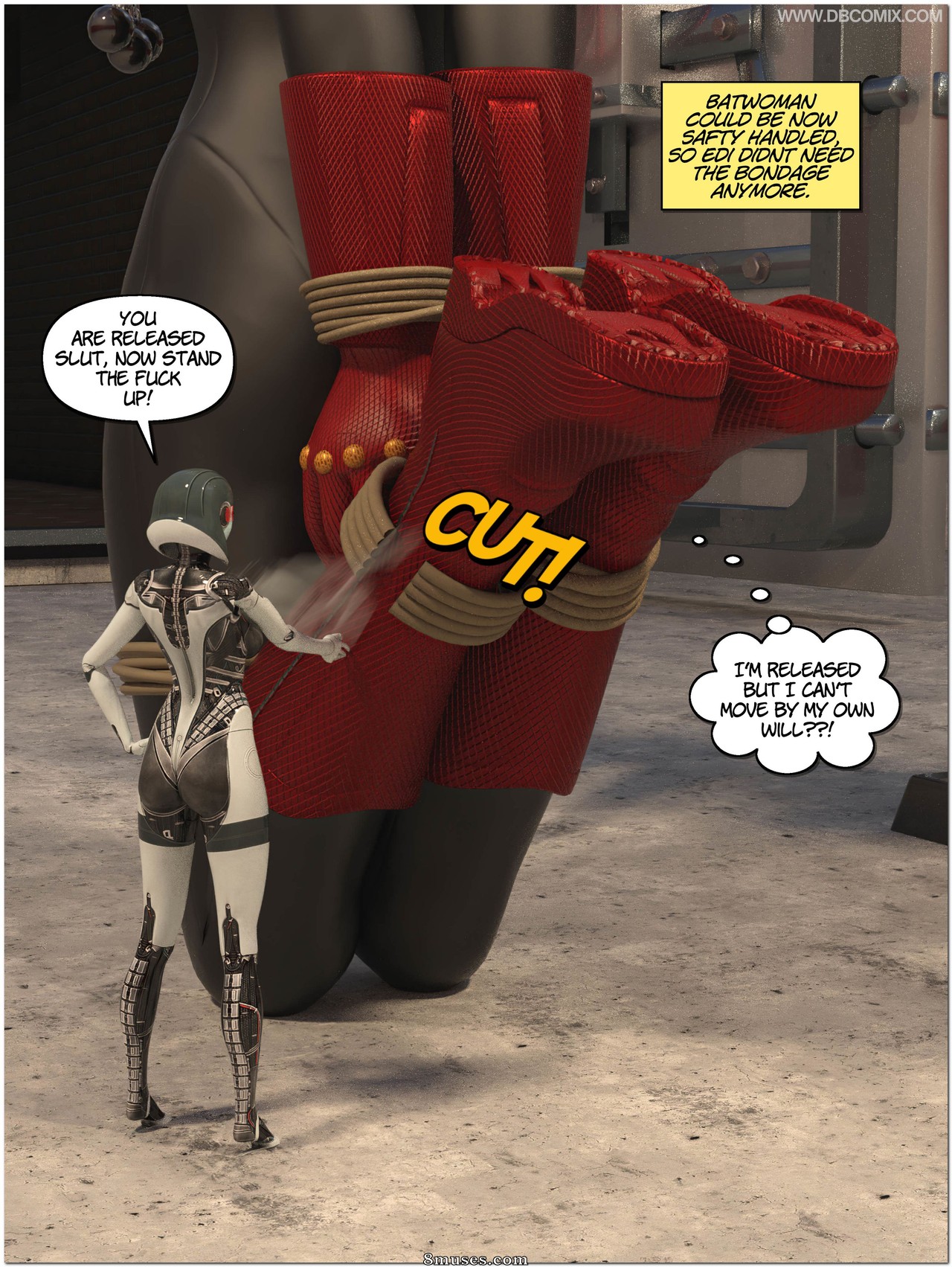 New Arkham For Superheroines - Issue 14 - Page 34