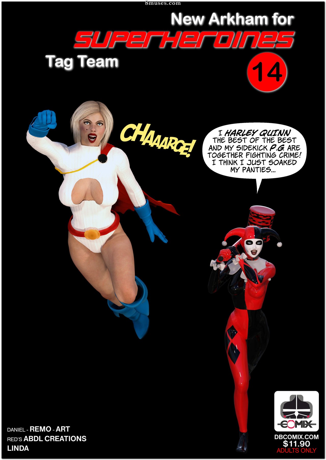 New Arkham For Superheroines - Issue 14 - Page 2
