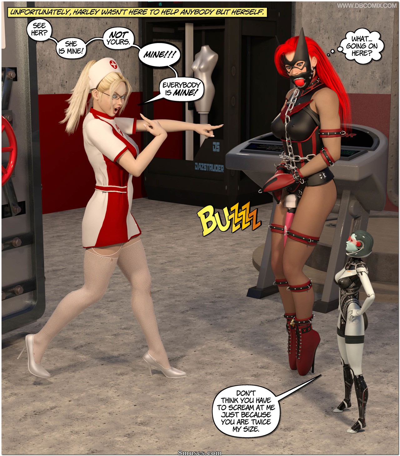 New Arkham For Superheroines - Issue 14 - Page 51